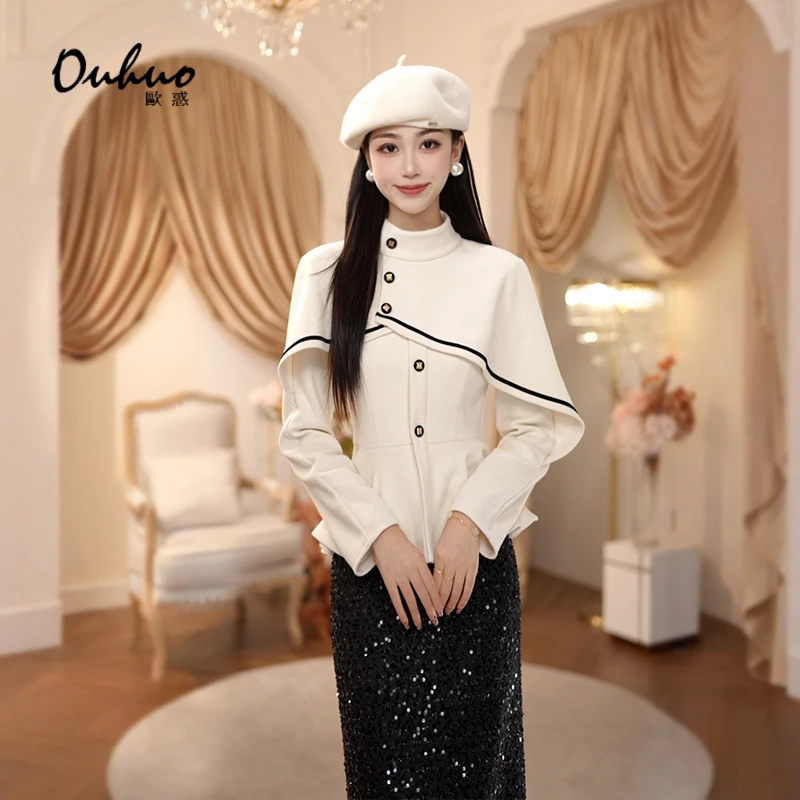 (品牌20周年庆)粉丝回馈！新款外套气质优雅时尚OHNAH11003