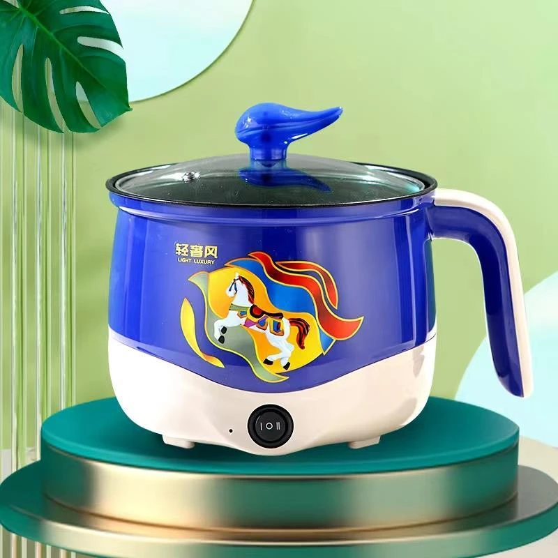 【半价清仓】电锅家用蒸煮煎炸电热锅宿舍锅小功率一体不粘锅电火锅