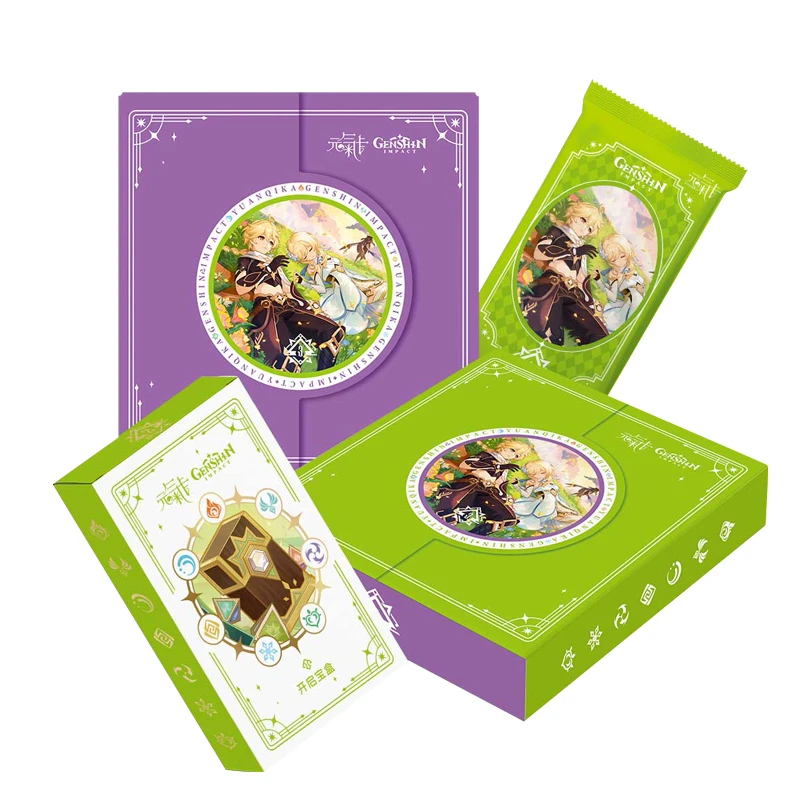 【抬盒/吃吃】元气卡-神之眼-第三弹 国卡二创  收藏卡牌(同意代拆)