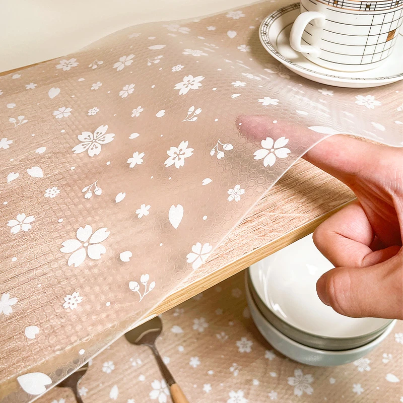 rakumiya/乐实家日系白樱花抽屉垫纸 厨柜衣柜鞋柜防滑防尘防霉垫