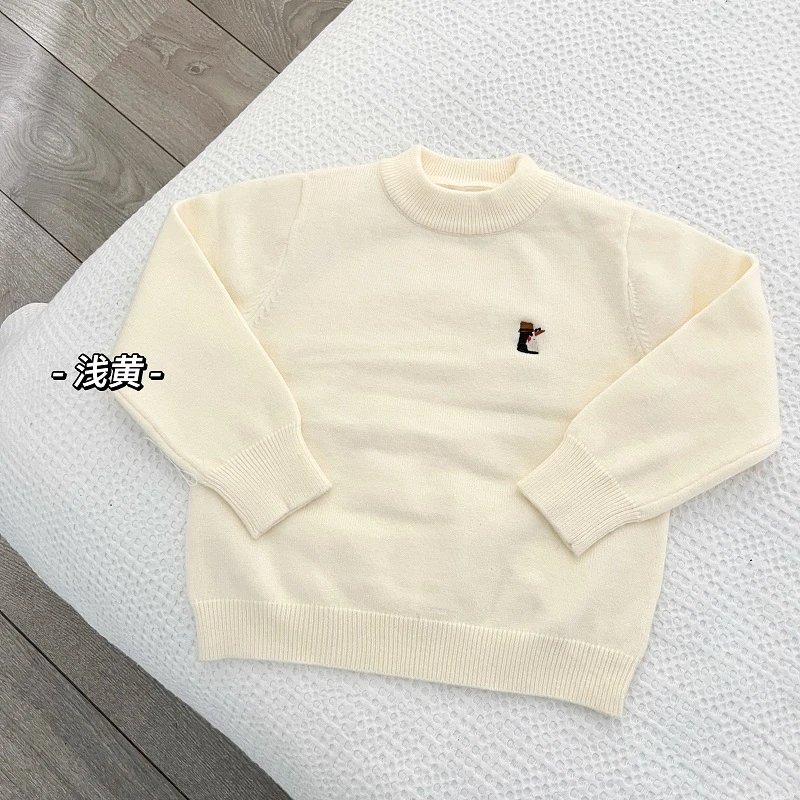儿童秋冬针织衫 儿童圆领毛衣0116