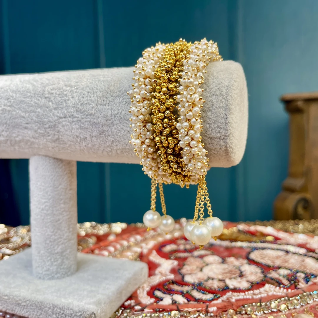 铜合金玻璃手镯 02070印度春夏饰品可开口手镯民族风彩色重工创意