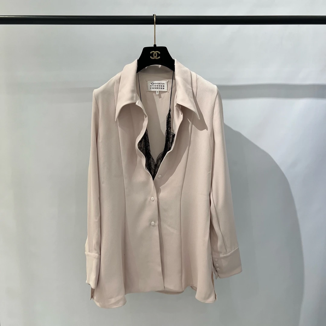 99新 Maison Margiela/梅森马吉拉 爆款蕾丝衬衣 36码