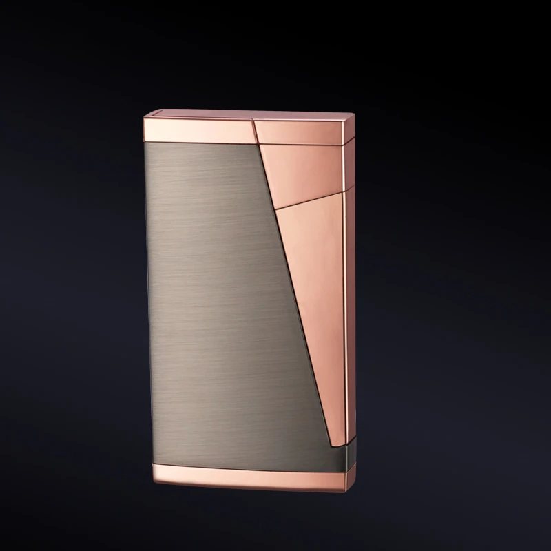 创意几何防风打火机经典模块化设计滑动打火机送给男朋友专属定制