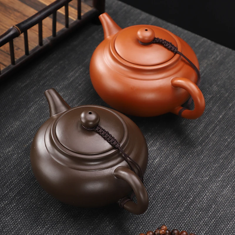 浪发- 大容量发财壶原矿紫泥泡茶壶球孔过滤中式家用紫砂壶茶具壶