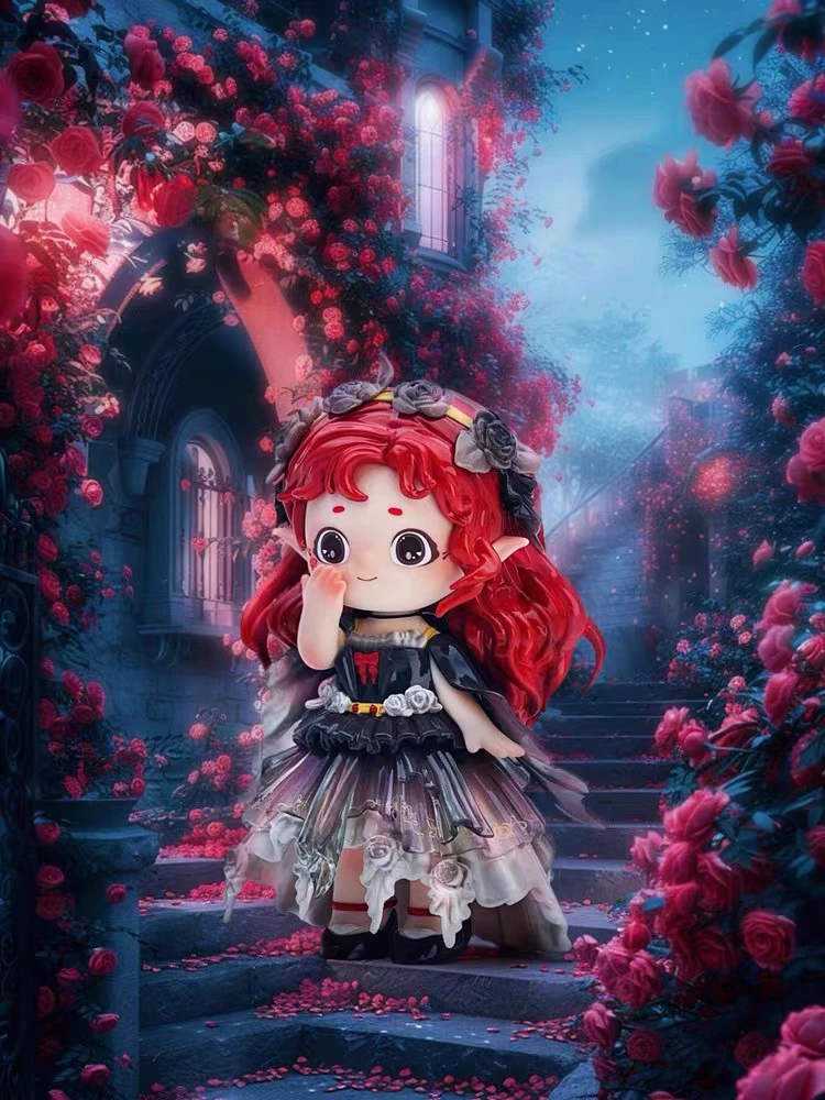 【拆盒】荞荞花仙轻语系列盲盒女孩摆件玩具公仔手办可爱生日礼物