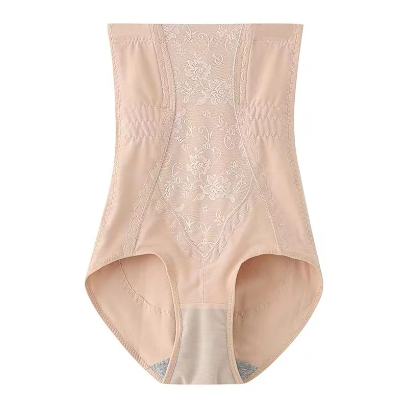 大码胖妹妹高腰产后内裤收腹提臀塑形打短裤胖束腰美体收腹带