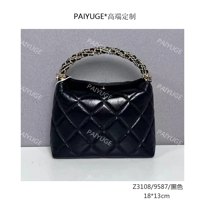 Z3108/9587/黑色 paiyuge高端订制女士手提包单肩包斜挎包1820