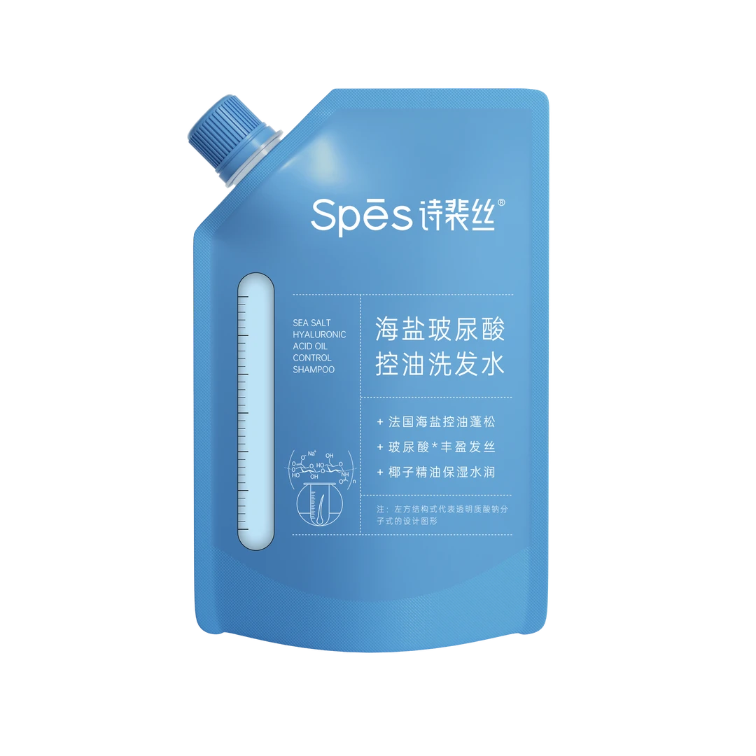 【长效控油】Spes诗裴丝蓝胖子海盐玻尿酸洗发水持久蓬松清爽100ml