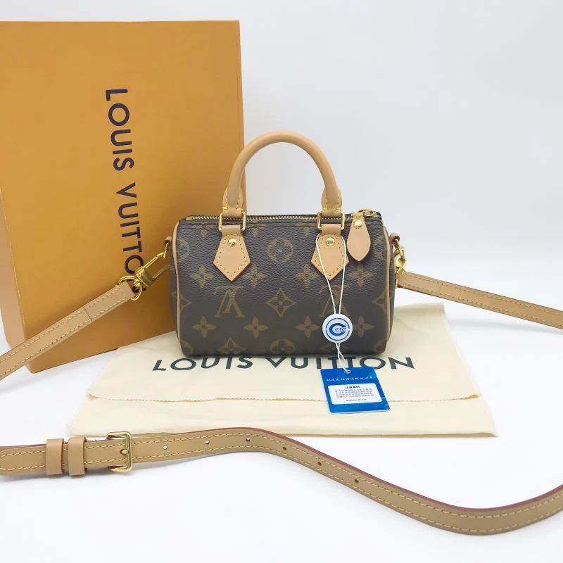 95新 LouisVuitton/路易威登 洋诚二手LV 老花新款sp nano 98新