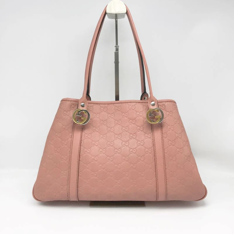 95新 GUCCI/古驰 洋诚二手 古驰粉色单肩包 95新 公价14600