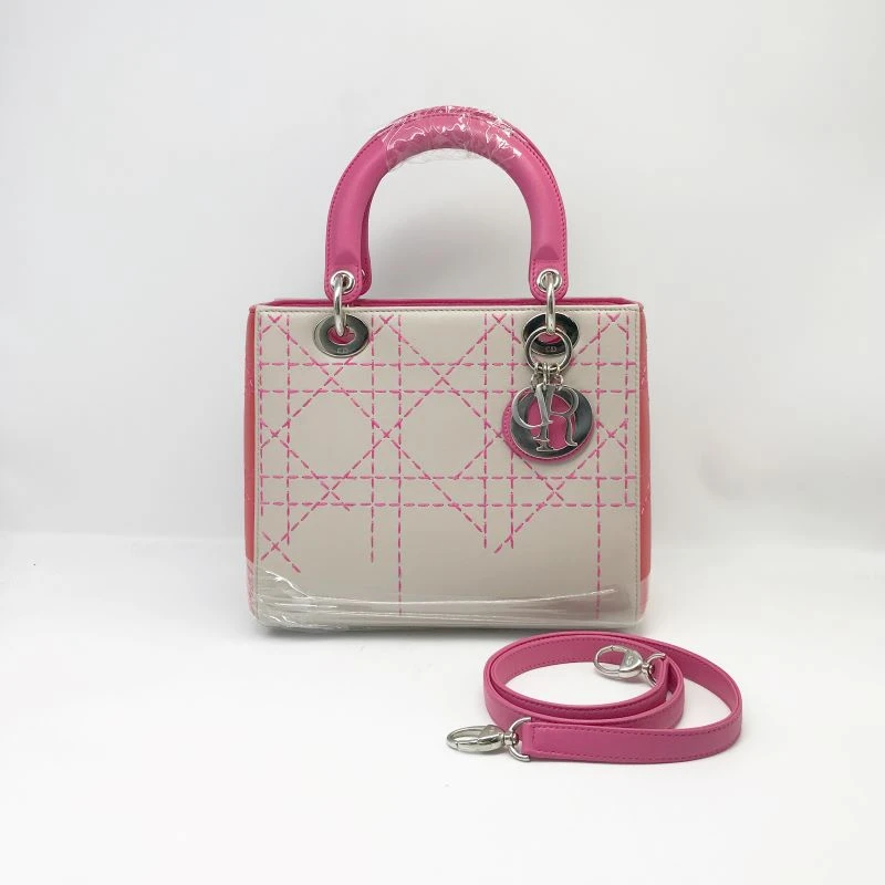 95新 DIOR/迪奥 洋诚二手 迪奥拼色五格戴妃 95新 公价45800
