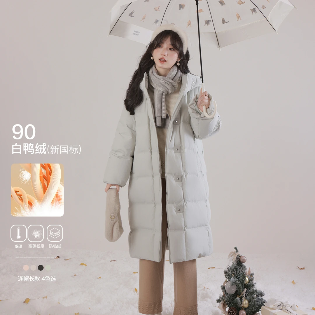 花栗鼠小姐 私服羽绒 零压感~冬季的高颜值保暖实穿！