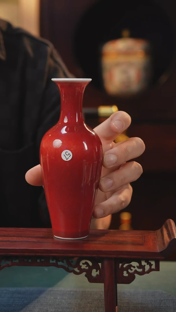 【闪购商品】摆件纯手工高温陶瓷工艺〖郎红〗