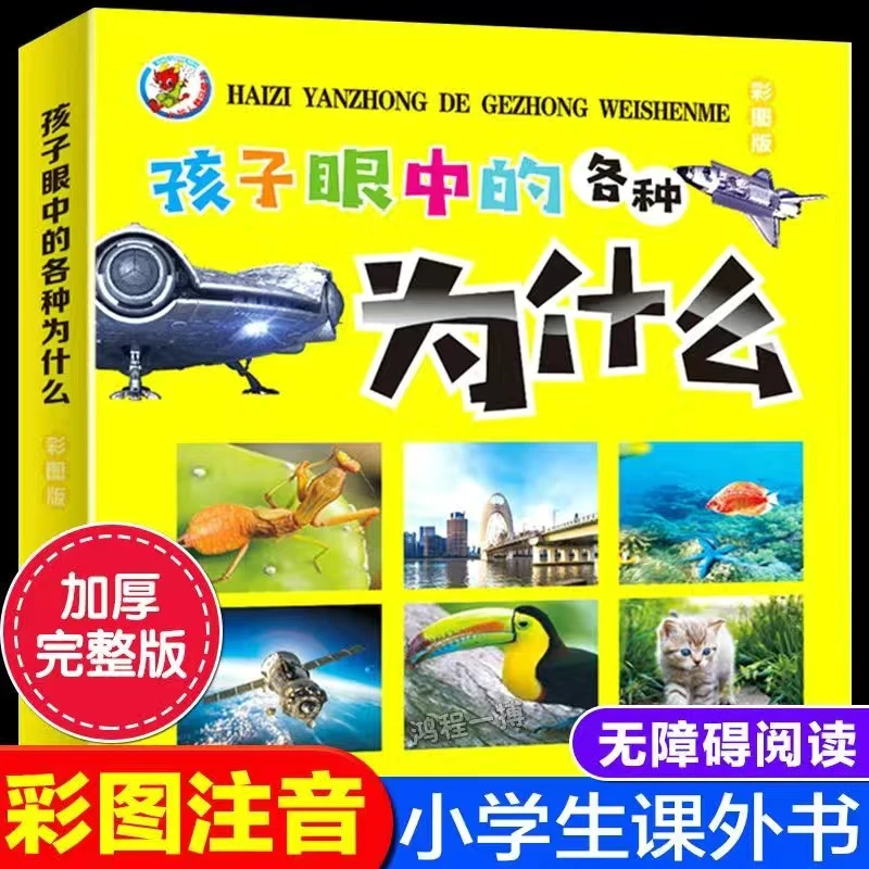 孩子眼中的各种为什么十万个为什么儿童早教启蒙认知绘本书籍