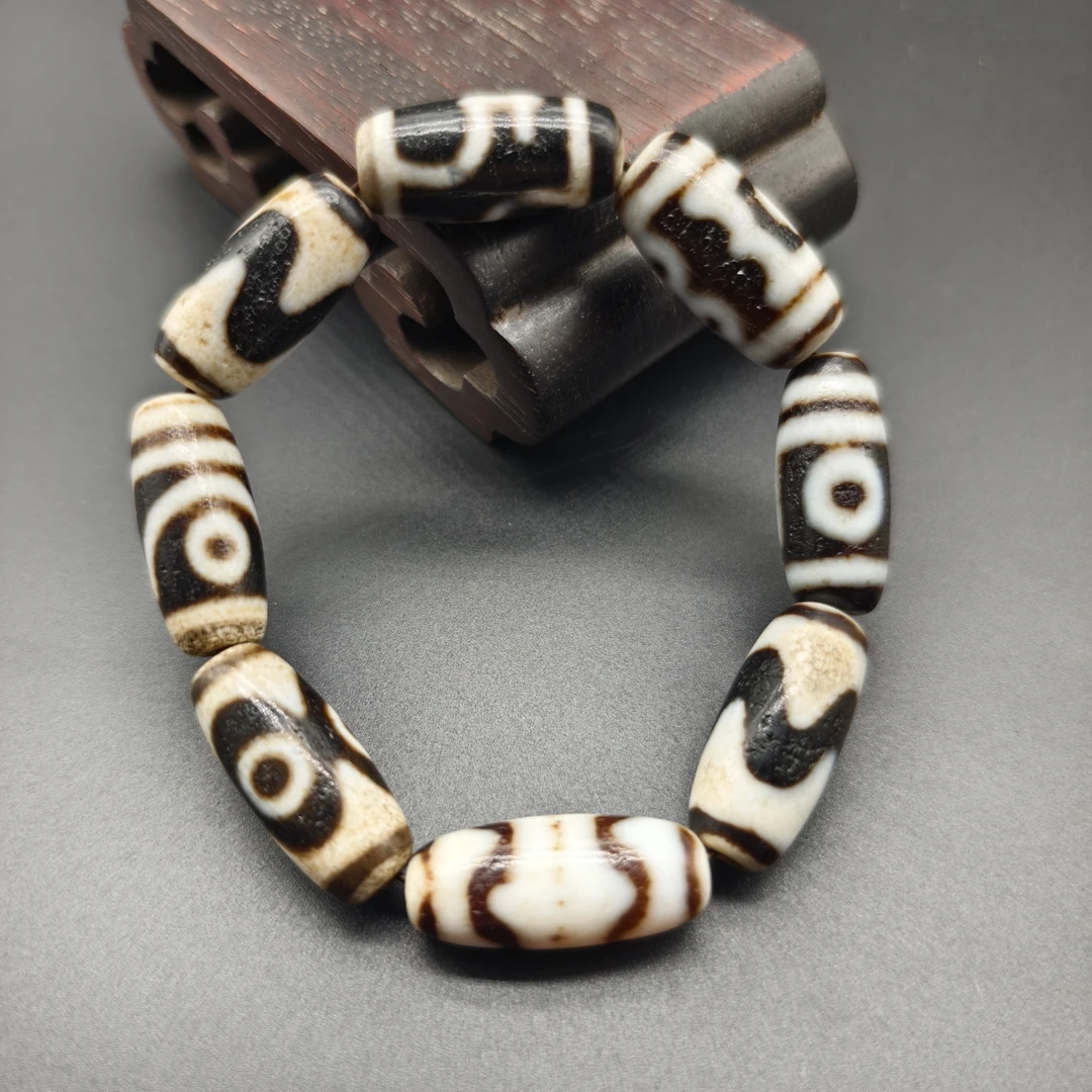 焱玉阁珠宝藏传回流精品手工百搭玛瑙至纯百宝手链吊坠佩饰佩珠