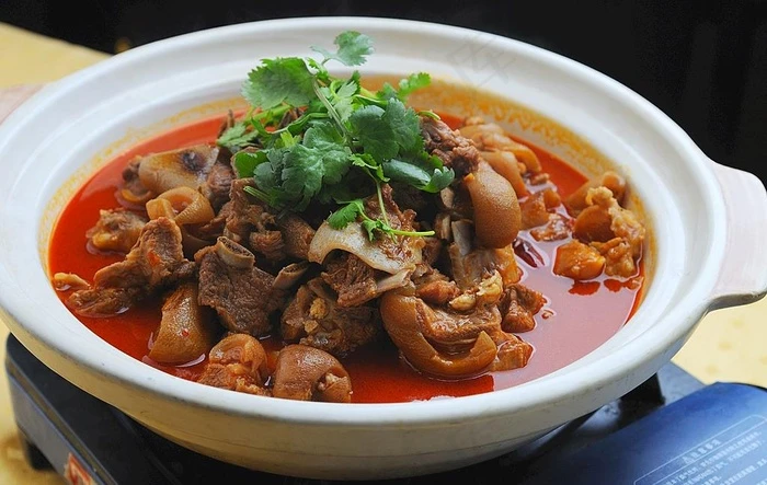 羊肉火锅冬季火锅必吃肉质细腻汤汁鲜美