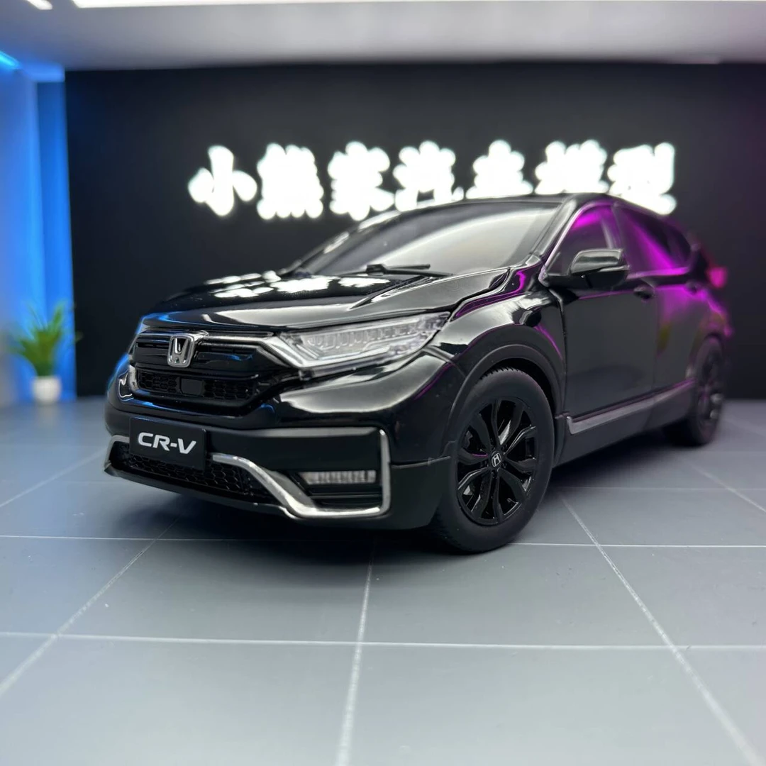 原厂 1/18 东风本田 CRV 2021款 全新CRV黑爵士 合金全开汽车模型