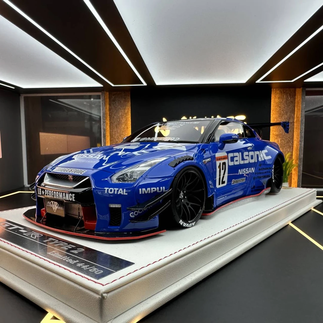 【ONEMODEL】1/18 日产GTR R35-type2 树脂材质 汽车收藏模型