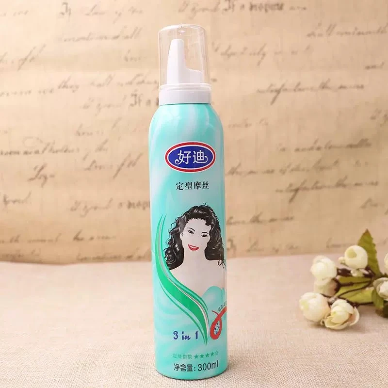 H01【好迪】活力养护调理保湿强力特硬持久男女用定型摩丝泡沫快速