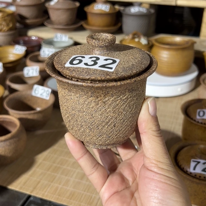 缸200 毫升原谷烧高温粗瓷