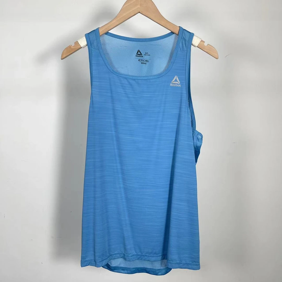 【什么都有】Reebok锐步 男款夏季经典休闲透气潮流运动背心DY8327