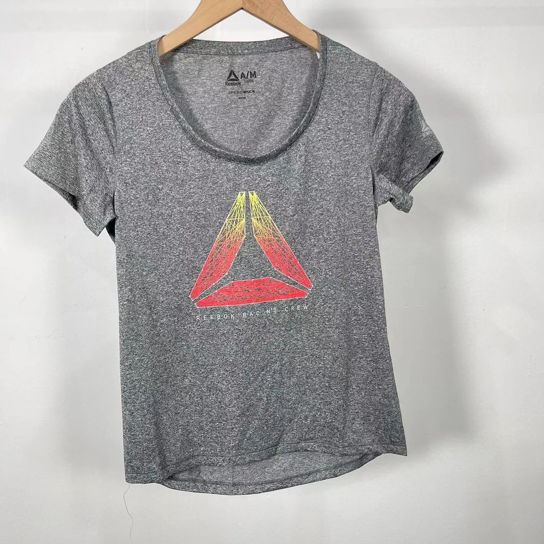 Reebok/锐步 女款夏季运动训练短袖速干短袖DU4263