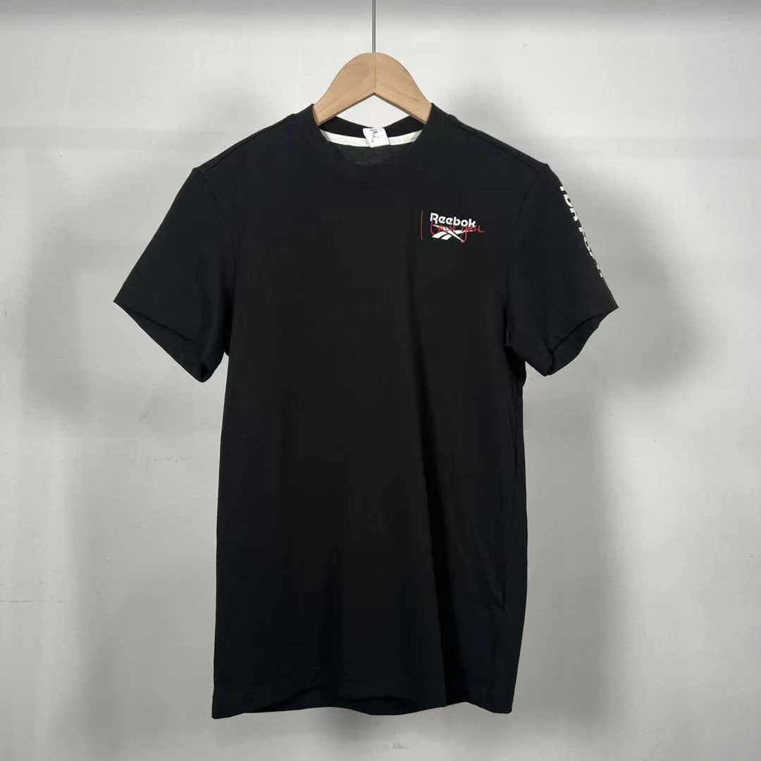 【什么都有】 Reebok锐步 男款夏季棉质休闲短袖GL7327