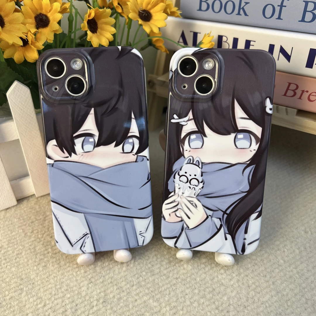 拾鹿适用苹果16promax华为oppo小米vivo一加安卓情侣菲林硬手机壳