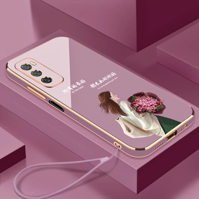 适用于畅享20Pro手机壳生活是自己的全包镜头硅胶防摔电镀软壳