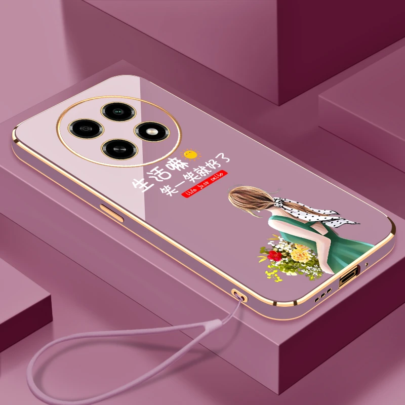 电镀笑一笑适用于OPPOA2PRO手机壳硅胶软壳【镜头保护+送挂绳】