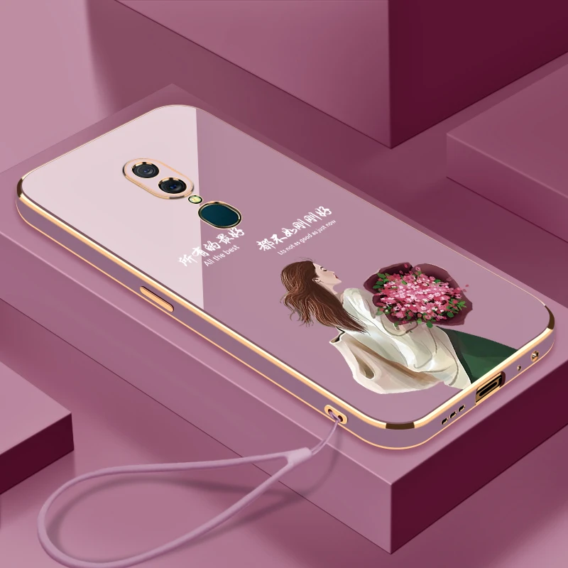 适用于OPPOA9/A9X手机壳生活是自己的全包镜头硅胶防摔电镀软壳