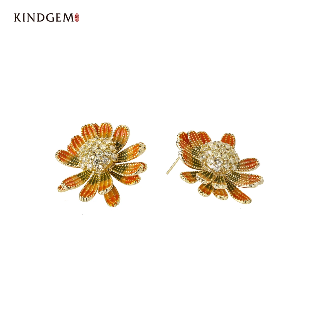 铜合金耳饰 JM291XAPC-24478小众轻奢气质高级感精致耳饰