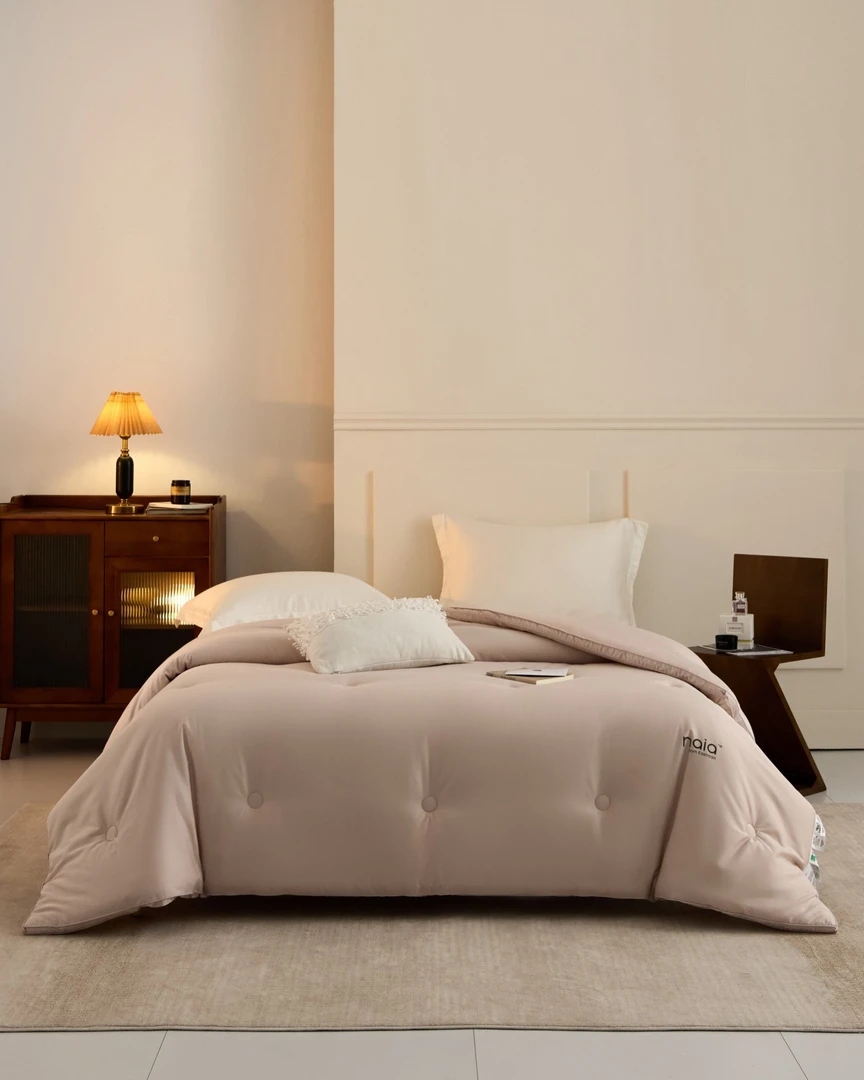 自留款 丨高级简约款～A类纯棉纤维被含30%Naia纤维加厚保暖冬被