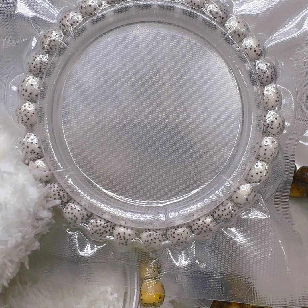 星月菩提手串424卓越半臂白星月菩提河豚87桶单圈