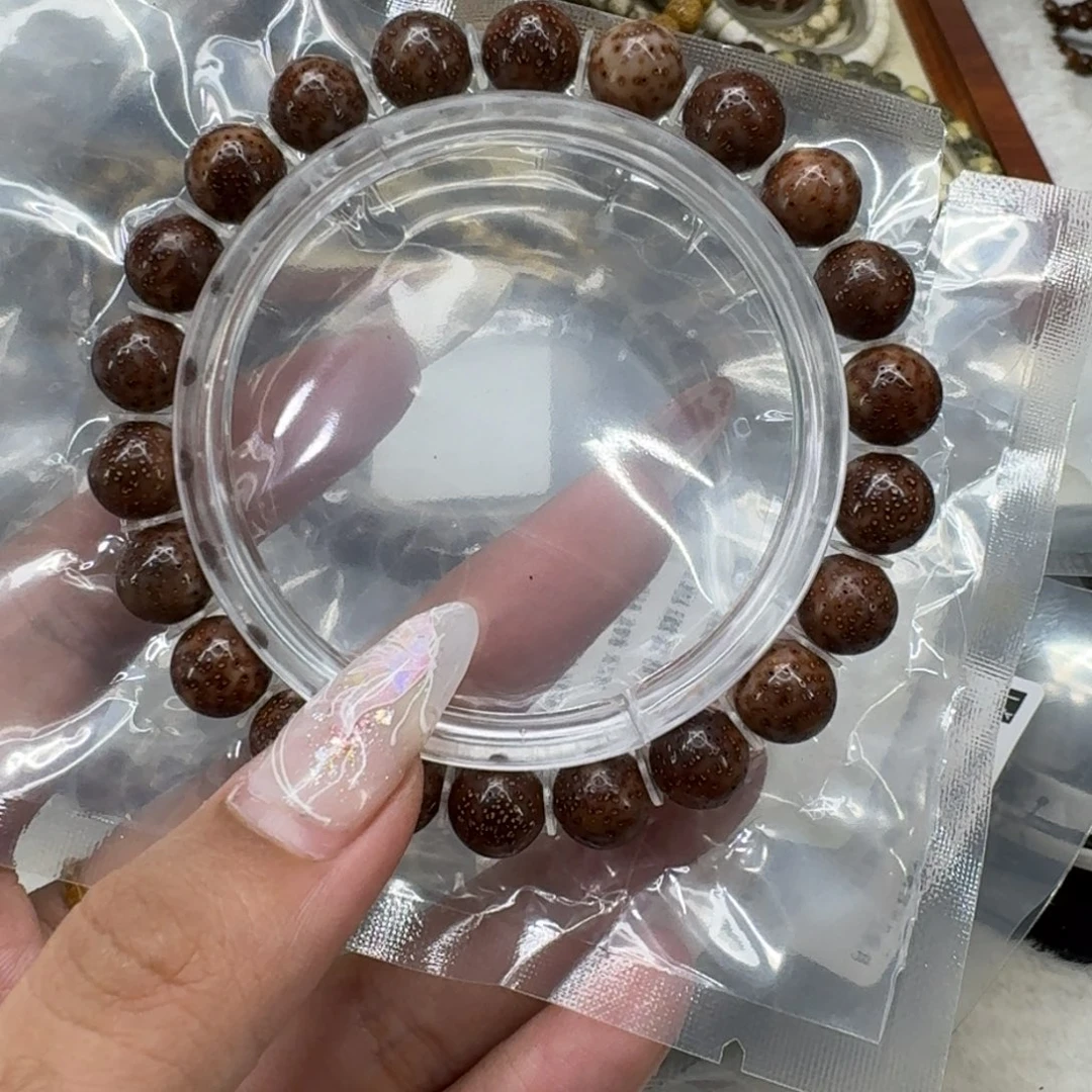 星月菩提手串393王者红冰糖遇华星月菩提10圆单圈