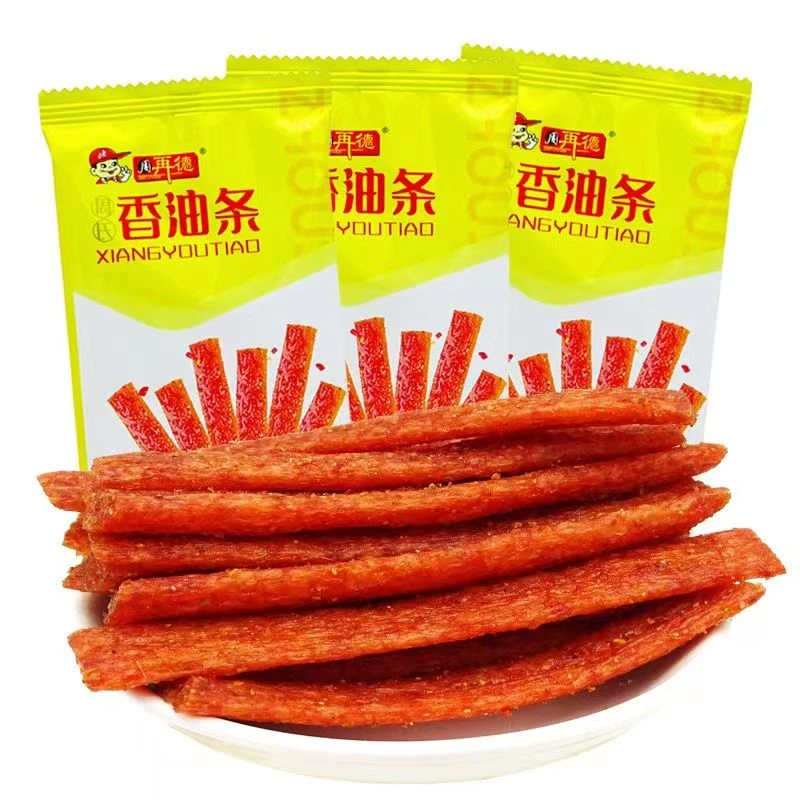 周氏香油条周再德香油条辣条香辣怀旧8090童年零食（咸辣口）26g/包