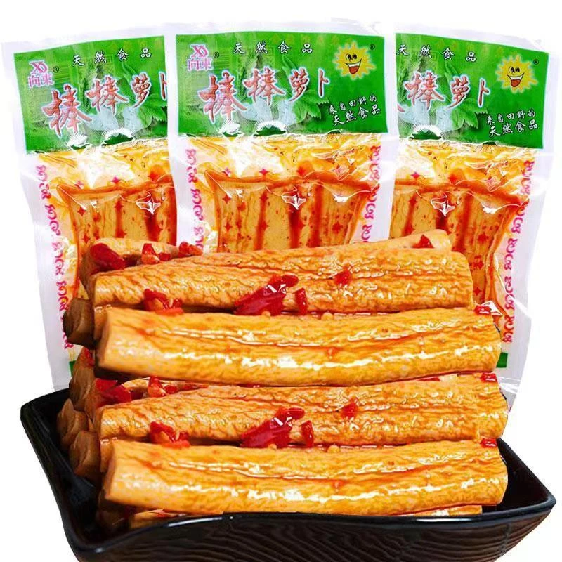 向东棒棒萝卜香辣萝卜干即食20g*15小包  儿时怀旧美味零食