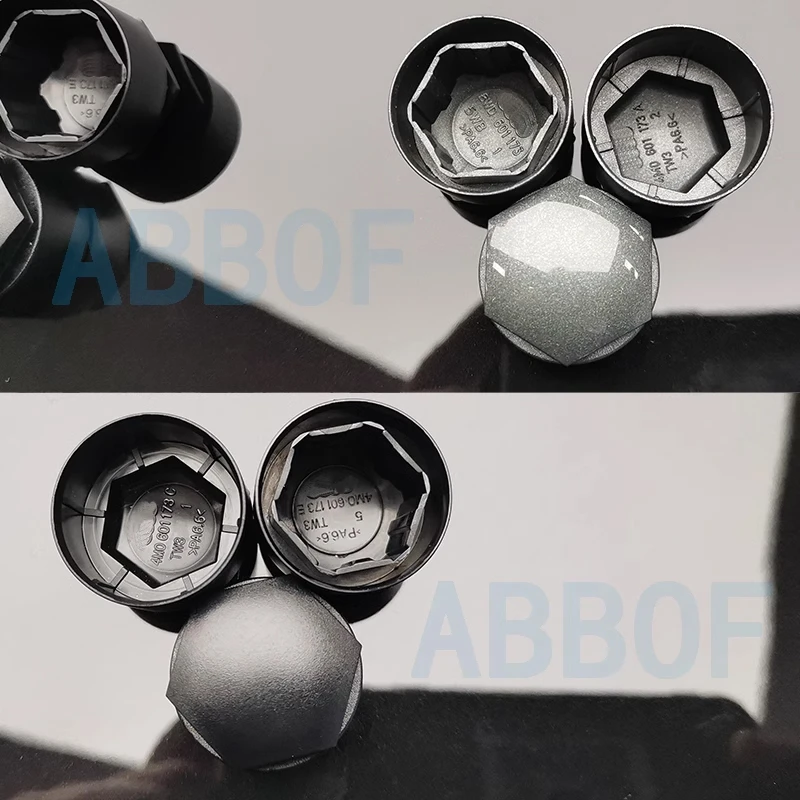 奥迪原厂轮毂螺丝帽1颗适用于17毫米螺丝通用奥迪轮胎奥迪A6