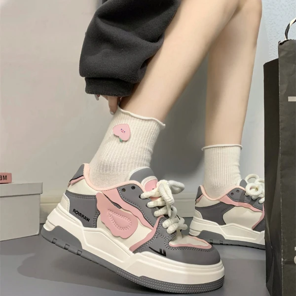 回力小翅膀板鞋女2025新款爆款情侣ins潮小众百搭原创休闲运动鞋