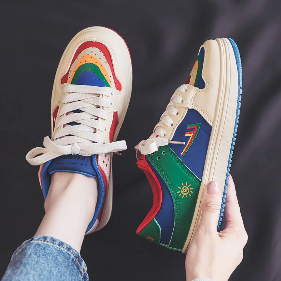 回力女鞋板鞋2025早秋新款情侣鸳鸯透气休闲运动鞋小众原创小白鞋