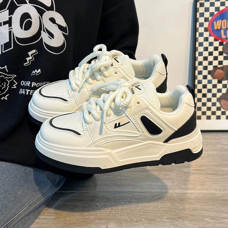 回力鞋子男鞋2025新款爆款板鞋男士百搭情侣款厚底运动小白鞋女鞋