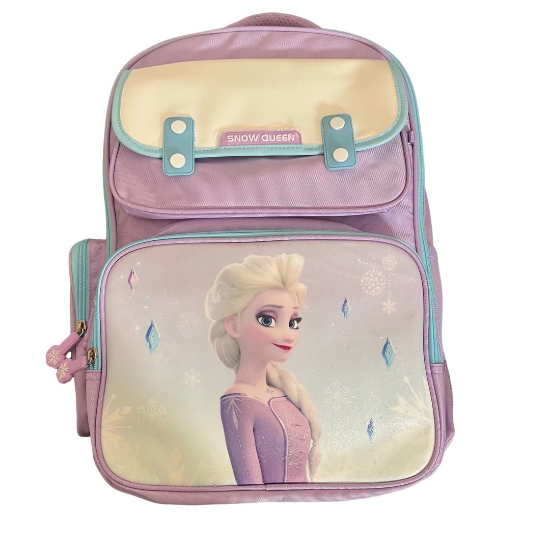 联众迪士尼防泼水小学生时尚双肩书包轻便、透气