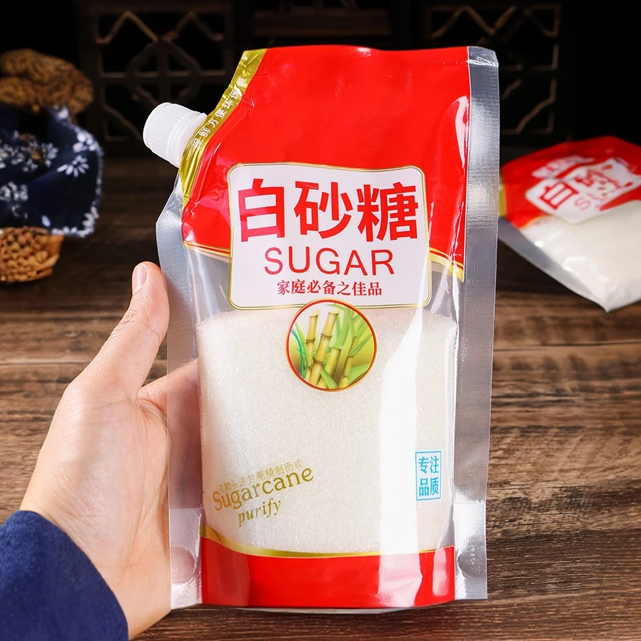 云南优质甘蔗白砂糖袋装家用纯正食用糖白糖烘焙调味烹饪香甜方便