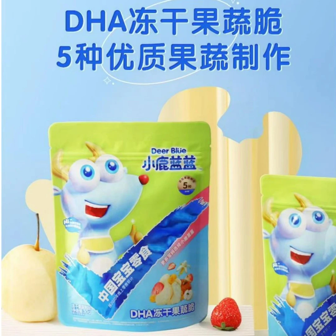 /小/鹿/蓝/兰DHA冻干果蔬脆30克到24年4月