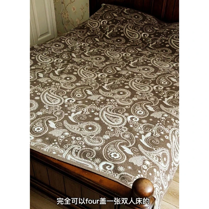 【佛罗伦萨】  北欧风居家羊绒毯 加大加厚四季可用抗潮发热大绒毯
