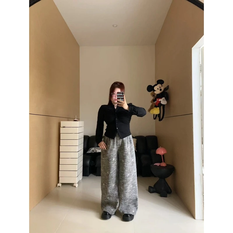 慧芝huizhi 姐感凸显 定制款 褶皱正肩凸显身材性感纯欲上衣