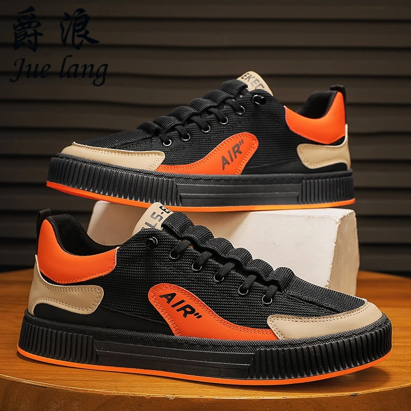 2025新款春季ins潮流帆布鞋男鞋运动休闲板鞋子男款学生韩版潮鞋