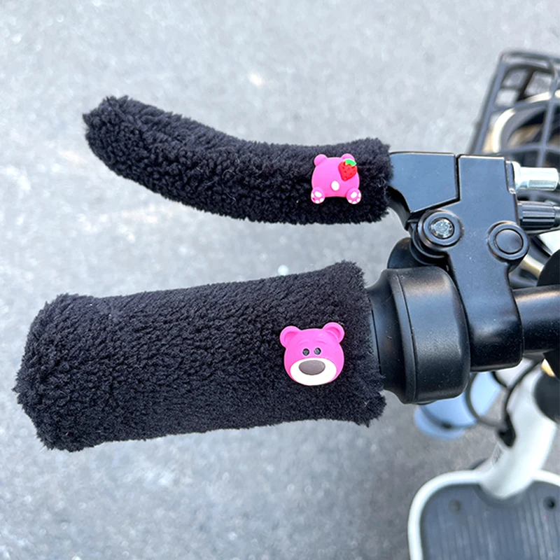骑行自行车电动车把套三轮车踏板车手把套防滑加厚防寒保暖户外