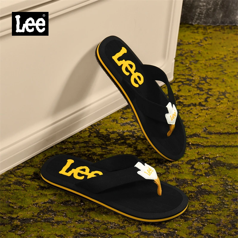 Lee人字拖男2025夏季新款男士透气休闲外穿防滑耐磨软底防臭凉拖